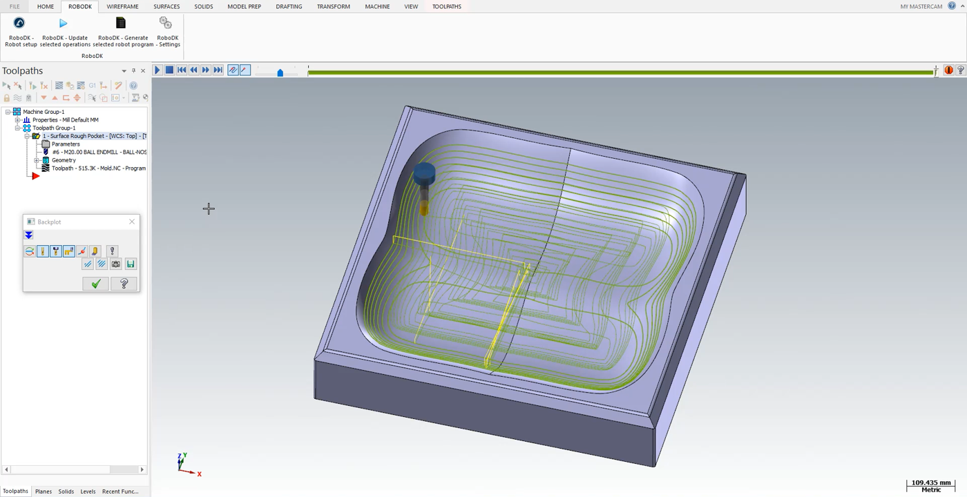 Example 3 Axis Mold Machining - Image 3