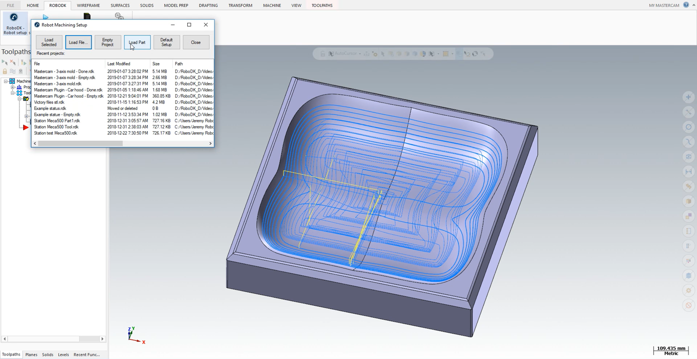 Example 3 Axis Mold Machining - Image 4