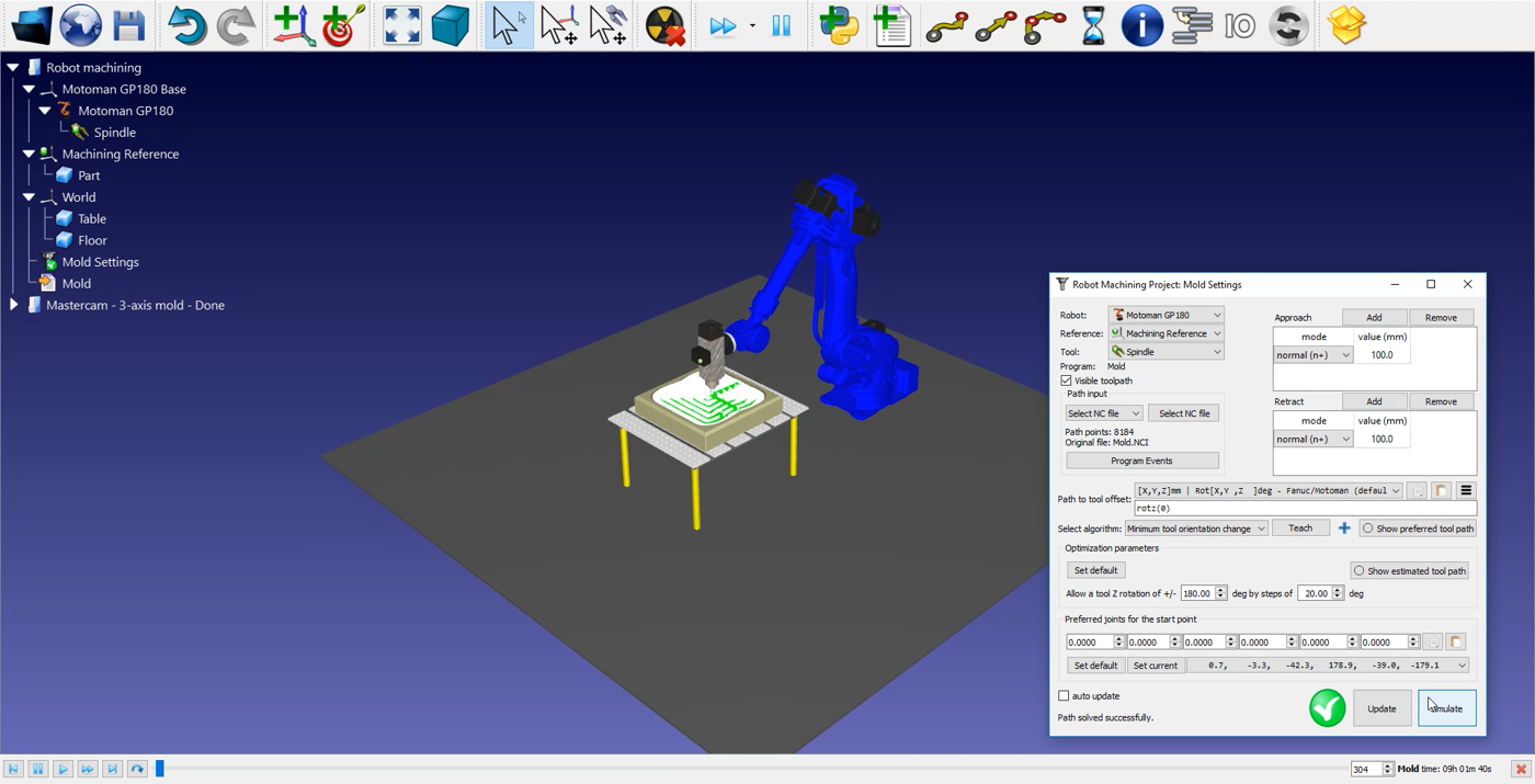 Example 3 Axis Mold Machining - Image 8