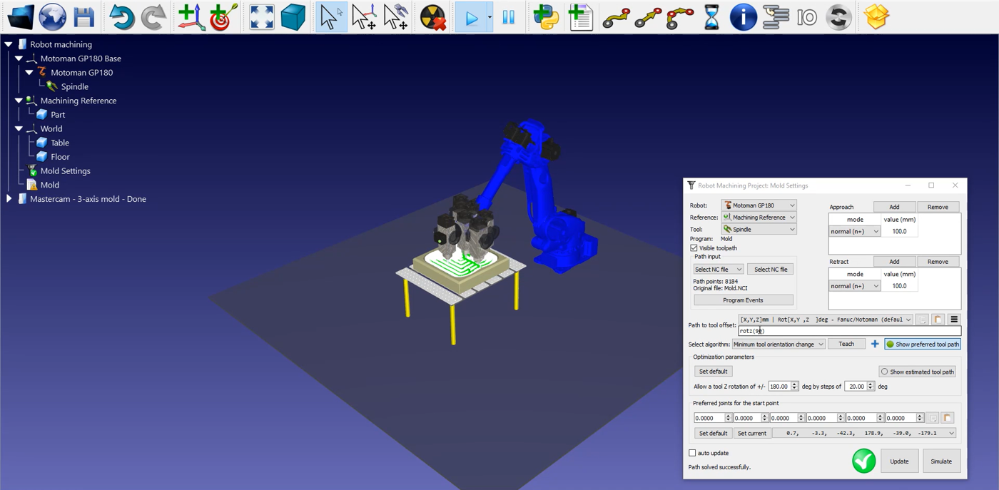 Example 3 Axis Mold Machining - Image 10