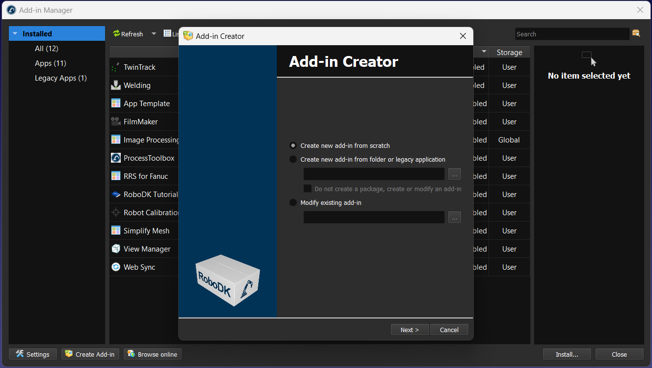 Add ins - Figura 10