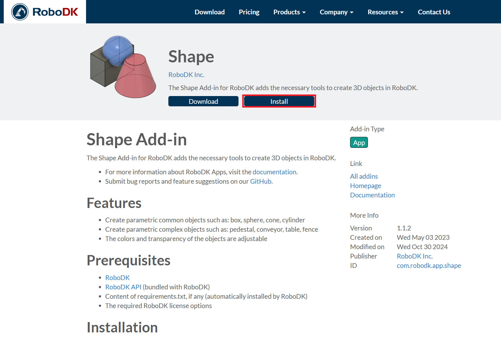 Addin Shape - Figura 2