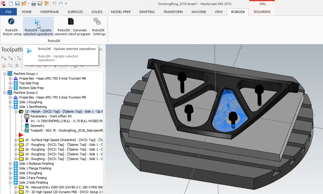 Plugin Mastercam - Figura 1