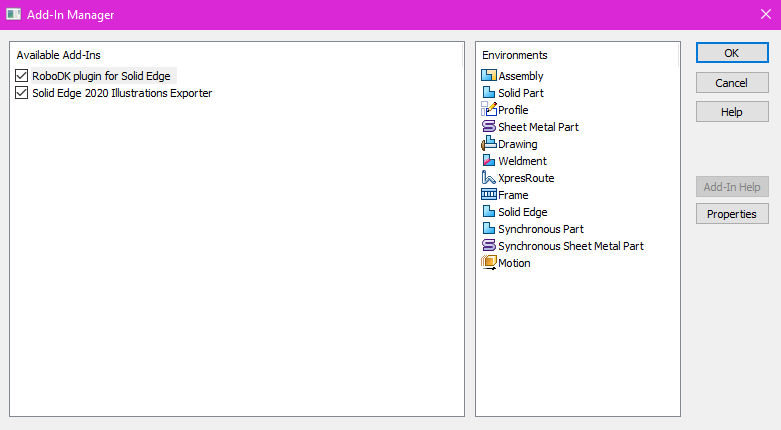 Plugin SolidEdge - Figura 2