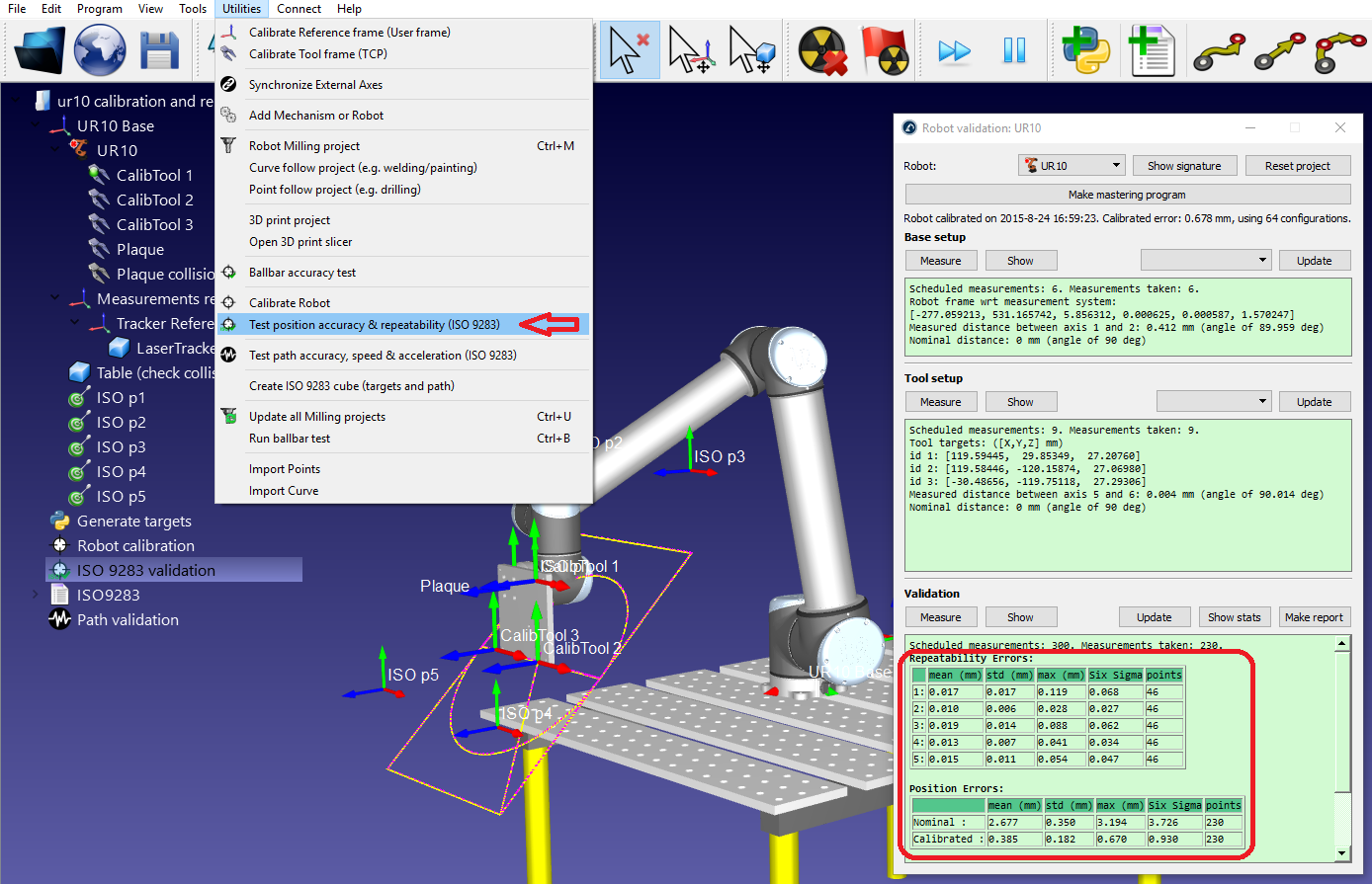 Robot Validation ISO9283 - Figura 7