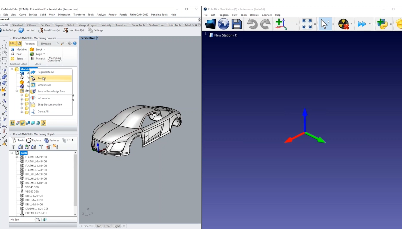 Example 5 Axis Robot Machining - Imagem 1