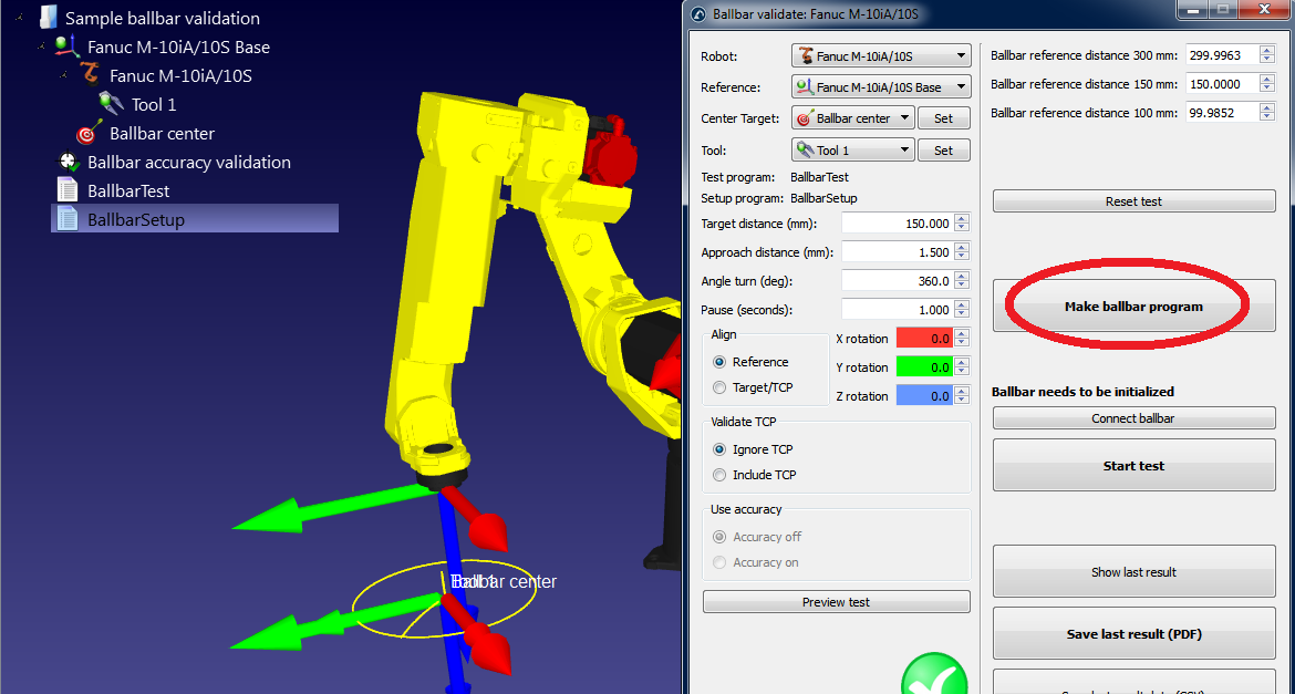 Robot Validation Ballbar Test - ภาพ 7